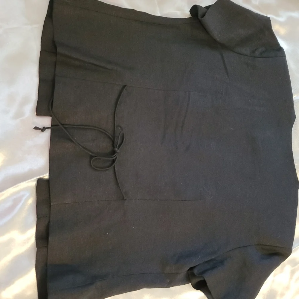 Jessica Howard VTG Black 2 Piece Maxi Dress Sz 8 Petite